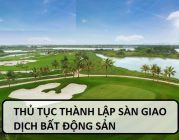 Tư vấn thủ tục kinh doanh sàn giao dịch bất động sản tại Ninh Bình